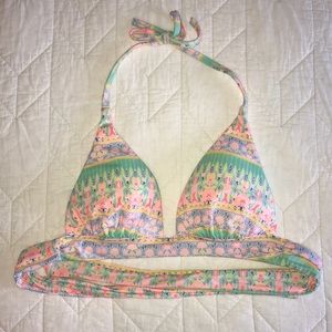 Victoria Secret Paisley Print Swim Top